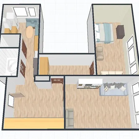 Apartment Airport - Bath - Kids Friendly *