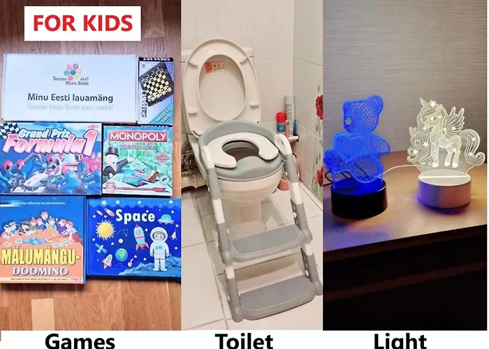 公寓 Airport - Bath - Kids Friendly 塔林