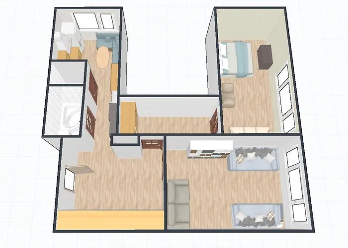公寓 Airport - Bath - Kids Friendly 塔林